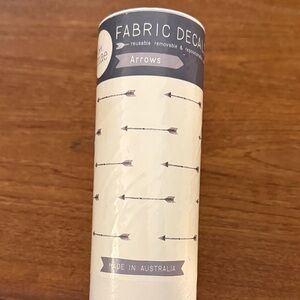 Gallery Arrows Fabric Decals - Black and White
